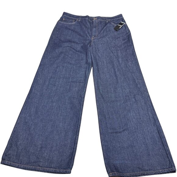 Lauren Ralph Lauren Denim - NEW $145 Lauren Ralph Lauren Women's Deep Rinse Wide Leg Denim Jean, Size 18